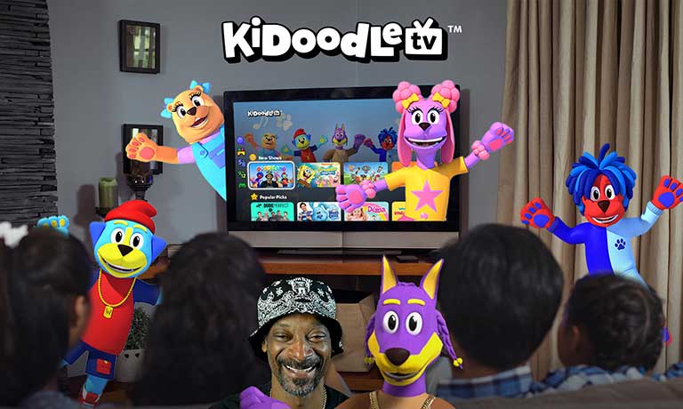 Doggyland: Kids Songs & Nursery Rhymes, Starring and Co-Created by Snoop Dogg Lands on Kidoodle.TV®